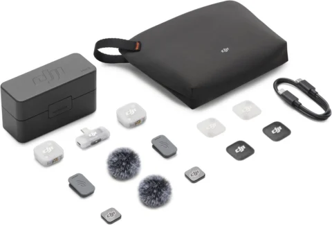 dji mic 3 (2 tx + 1 rx + charging case) bérlés és kölcsönzés