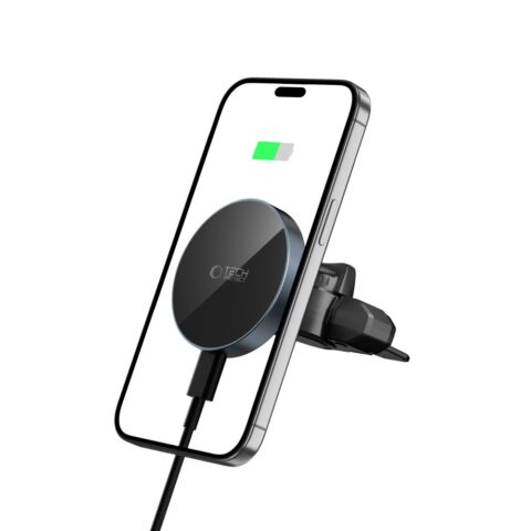 TP Mm15w-v5 Mágneses Magsafe Cd & Vent Autós Tartó Vezeték Nélküli Töltő 15w Fekete - Image 2