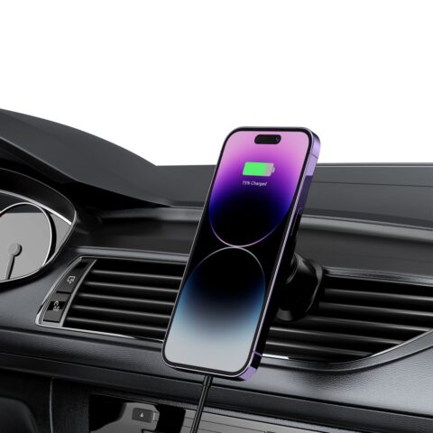 TP MM15W-V1 MAGNETIC MAGSAFE VENT CAR MOUNT WIRELESS CHARGER - Image 5