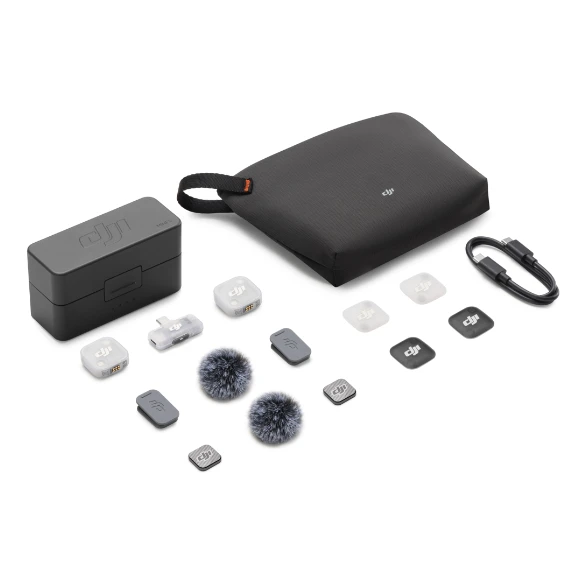 DJI Mic Mini 2  (2 TX + 1 Mobile RX + Charging Case)