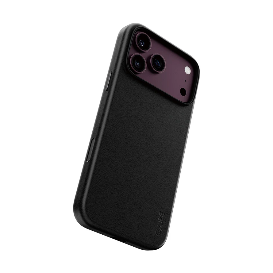 panzerglass vegan leather case black magsafe iphone 18 pro | 17 pro