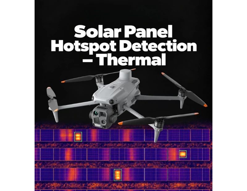 AI Algorithm - Solar Panel Hotspot Detection Thermal