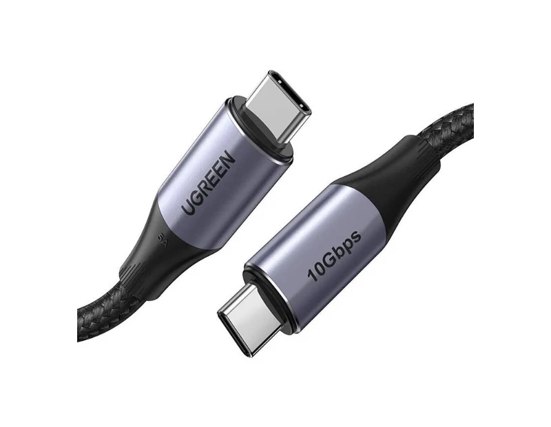 UGREEN USB-C 240W Charging and Data Transfer Cable - Gen2 - 1m - Black